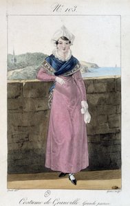 Kostium damski Granville - grawer autorstwa French School