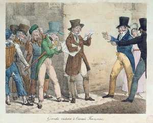 Wielkie zwycięstwo armii francuskiej, zapowiedź zwycięstwa w bitwie pod Trocadero, wrzesień 1823 autorstwa French School