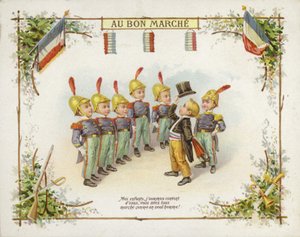 Straż honorowa, dzieci autorstwa French School