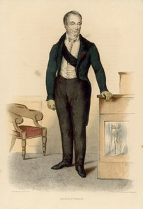 Guillaume Dupuytren (kolorowy grawerunek) autorstwa French School