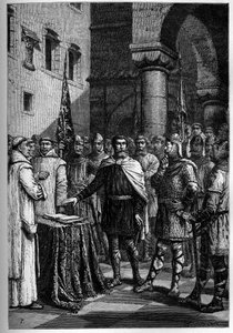Harold, król Anglii, przysięga wierność Guillaume