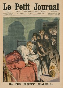 Już nie śpi!, ilustracja na okładce z „Le Petit Journal”, dodatek illustre, 25.10.1914