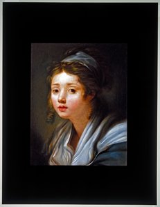 Head of a Girl, undated autorstwa French School