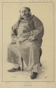 Henri Blowitz, francuski dziennikarz urodzony w Czechach autorstwa French School