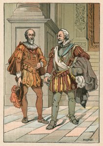 Henryk IV i Sully autorstwa French School