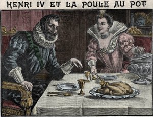 Henri IV i kurczak w garnku: Gabrielle d
