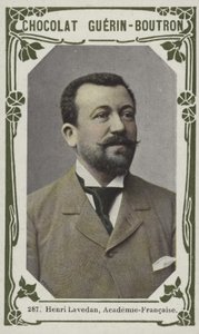 Henri Lavedan, Academie-Francaise (kolorowe zdjęcie) autorstwa French School