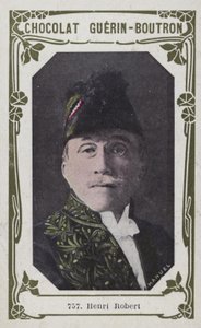 Henri Robert (kolorowe zdjęcie) autorstwa French School
