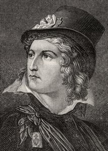 Henri du Vergier, Comte de la Rochejaquelin, z "Histoire de la Revolution Francaise" Louisa Blanc (1811-82). autorstwa French School