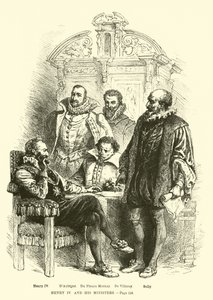 Henryk IV i jego ministrowie autorstwa French School