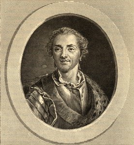 Hermann Maurice (1696-1750) hrabia Saksonii autorstwa French School