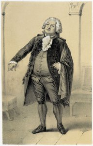 Honore Gabriel (Honore-Gabriel) Riqueti, hrabia Mirabeau (1749-1791) - w „Historical Gallery of the French Revolution” Alberta Maurina autorstwa French School