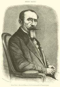 Horace Vernet (grawerowanie) autorstwa French School
