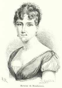 Hortense de Beauharnais (grafika) autorstwa French School