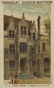 Hotel Gouin, w Tours, Indre-et-Loire autorstwa French School