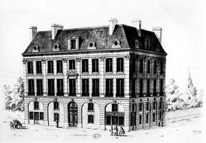 Hotel Lully, Paryż autorstwa French School