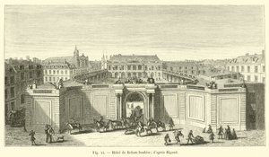 Hotel de Rohan-Soubise; po Rigaud autorstwa French School