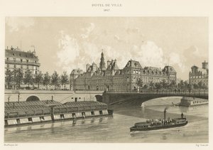 Ratusz, 1867 autorstwa French School