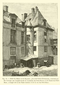 Hotel du Maine lub de Mayenne, później Hotel d
