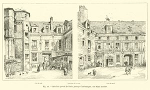 Hotel du prevot w Paryżu, pasaż Charlemagne, rue Saint-Antoine