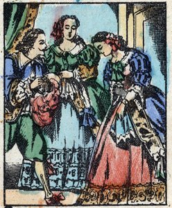 Ilustracja do „Sinobrodego”” autorstwa French School