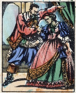 Ilustracja do „Sinobrodego”” autorstwa French School