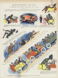 Ilustracja do Le Rire (kolor lito) autorstwa French School