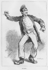 Ilustracja do powieści „Assommoir” autorstwa Emile