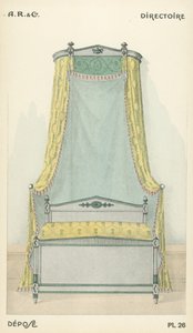 Ilustracja z katalogu produktów wyposażenia wnętrz firmy A R & Cie, Francja autorstwa French School