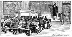 Ilustracja do książki Emile Lavisse „Tu seras soldat”, Armand Colin, 1899 autorstwa French School