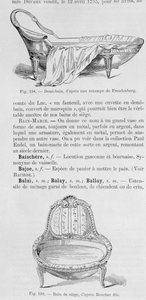 Ilustracje demi-bain i bain de oblężenia, XVIII wiek autorstwa French School