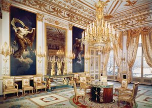 Wnętrze Salon des Quatre Saisons autorstwa French School