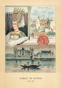 Isabeau de Baviere autorstwa French School