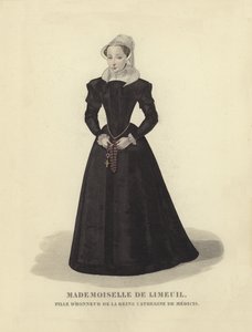 Isabelle de Limeuil, druhna Katarzyny Medycejskiej, żona króla Francji Henryka II