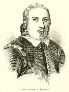 Jacob Boehme, teozof (rycina) autorstwa French School