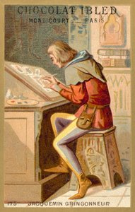 Jacquemin Gringonneur , francuski malarz (chromolitho) autorstwa French School
