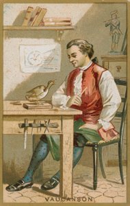 Jacques z Vaucanson autorstwa French School