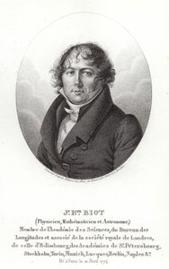 Jean-Baptiste Biot autorstwa French School