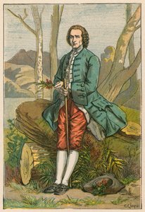 Jean-Jacques Rousseau autorstwa French School