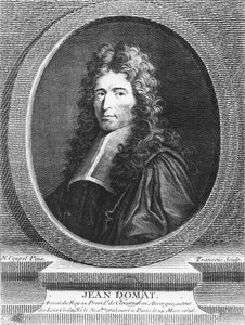 Jean Domat (grafika) autorstwa French School
