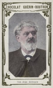 Jean Richepin (kolorowe zdjęcie) autorstwa French School