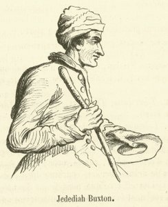 Jedediah Buxton (Grawerowanie) autorstwa French School