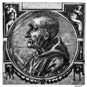 Jerome Savonarola (grawerowanie) autorstwa French School
