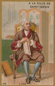 John Locke, angielski filozof oświecenia autorstwa French School