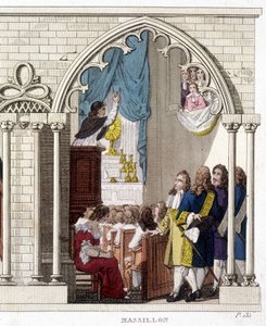 Jan Chrzciciel (Jean-Baptiste) Massillon (francuski kaznodzieja) autorstwa French School