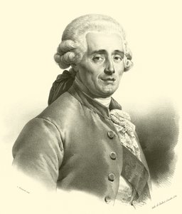 Joseph-Marie Vien, portret (grafika) autorstwa French School