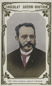 Jules Cambon, ambasador w Madrycie (kolorowe zdjęcie) autorstwa French School