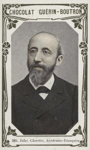 Jules Claretie, Academie-Francaise (kolorowe zdjęcie) autorstwa French School