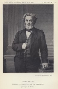 Jules Favre (lito) autorstwa French School