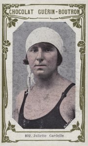 Juliette Gardelle (kolorowe zdjęcie) autorstwa French School